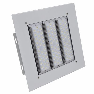 IP66 IK10 Led Gas Station Canopy Lights 160lm/w Recessed Installation High Luminous