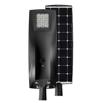 Lithium Battery MPPT Intelligent 50w 8000lm All in One Solar LED Street Light IP65 Waterproof