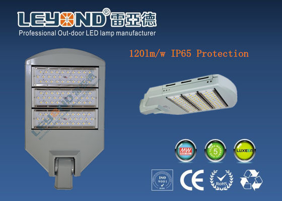 High Power 120w outdoor led street lights 3000K - 6500K Meanwell Driver