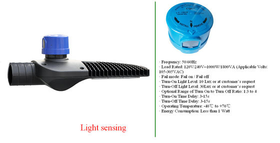 Ik08 IP66 Dimming High Power Led Street Light Lamp Sensor Smart Control