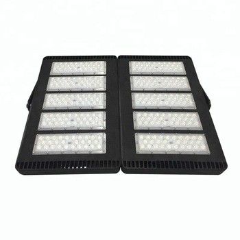 High Power LED Stadium Lighting 5 Year Guarantee With Black Aluminium Housing