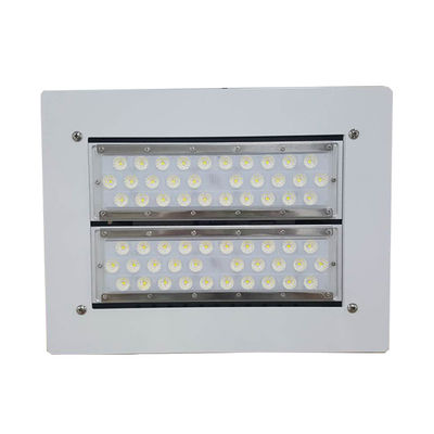 IP66 Gas Station 16000lm 120W LED Canopy Lights Aluminium Modular