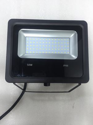 Pure White Workshop Garden 60 Hz 50Hz 50W LED Floodlight With PIR Sensor Detection 120 Degree