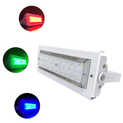 Super Slim 50w dmx rgb color change flood 110v outdoor led Flood light landscape flood lights