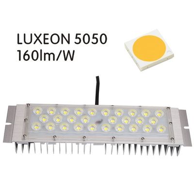 8500 Lumen Street Light LUXEON 5050 SMD LED Module 30w 40w 50W Pure Aluminium Housing