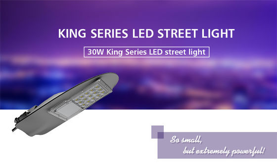 150lm / W LED Street Lighting Pure White With 150 * 65 Degree Beam Angle