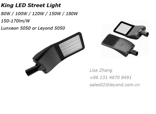 IP66 Tempered Glass Energy Saving Street Lighting 80-150w Anti High Tempreture Municipal Project