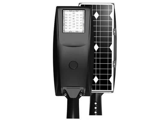 2021 New lithium battery 160lm/w 20w 30w 40w 50w  all in one solar led street light