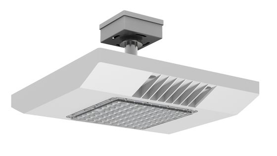 ROHS Outdoor 160lm/W IP66 5.8g LED Canopy Lights For Gas Station