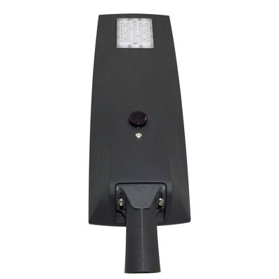 All In One Solar LED Street Light Sunpower Solar Panel Phosphate Lithium Battery