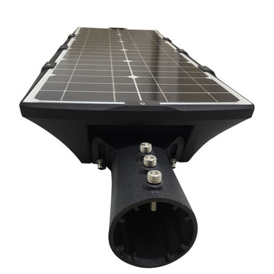 All In One Solar LED Street Light Sunpower Solar Panel Phosphate Lithium Battery