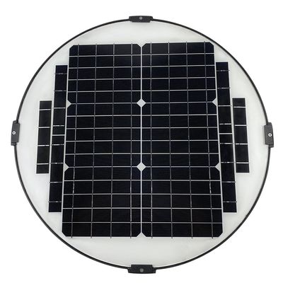 Outdoor 12V 30Ah 150lm/w Solar LED Garden Lamp 30W 2050lm