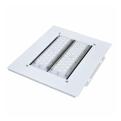 IP66 Gas Station 16000lm 120W LED Canopy Lights Aluminium Modular