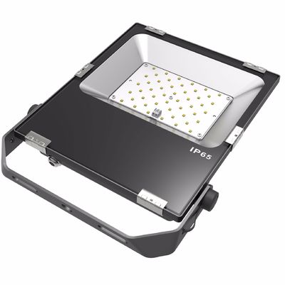 IP66 Outdoor Ultra thin Waterproof LED Flood Lights 50W 65000lm SMD3030 chips 5 years warranty