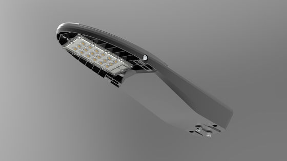 IP66 Integrated 50w LED Street Light 10KV SPD Safety Rope Available