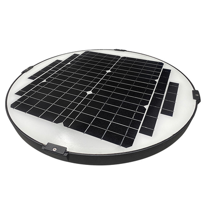 LED Solar Garden Light 170 lm/w 20-30w for garden park nice design high intensity monocrystalline solar panel